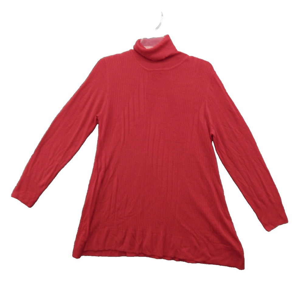 APT.9 Womens Blouse Size Large 3/4 Sleeve Knit Mock Turtleneck New